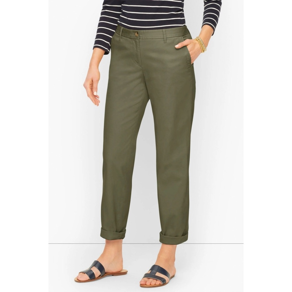 NWT Talbots Relaxed Chino Pants - Size 6